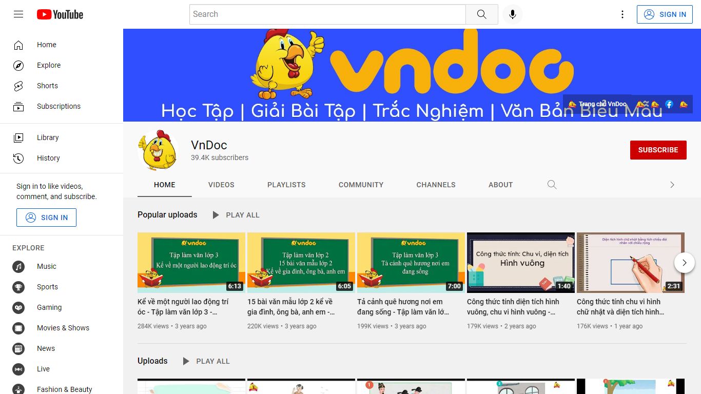 VnDoc - YouTube